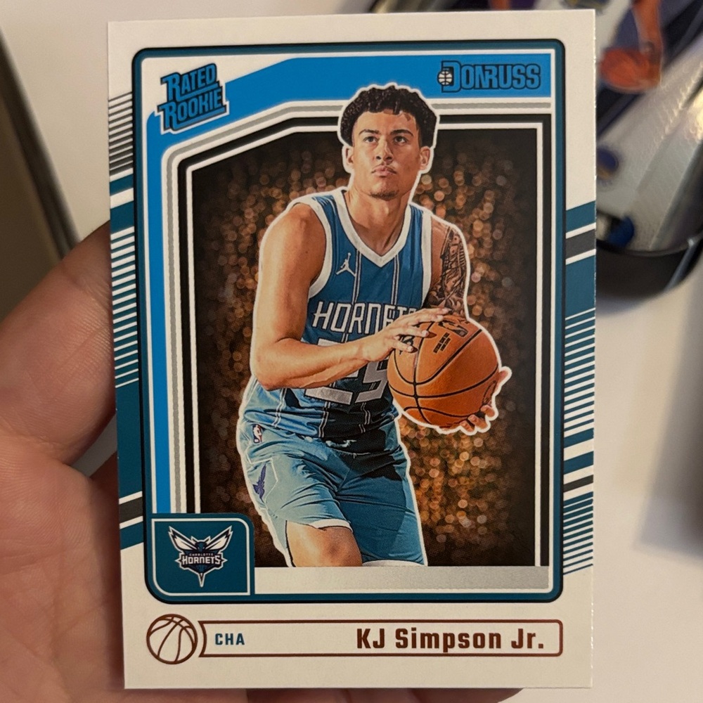 Donruss Rated Rookie Basketball Card
